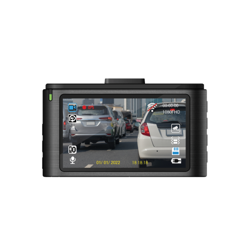 Full HD Front & Rear Dash Camera with 3.0″ IPS Screen + Wi-Fi