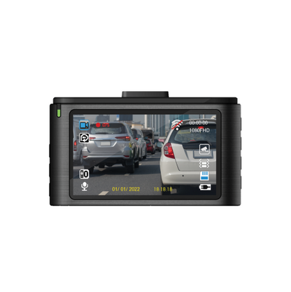 Full HD Front & Rear Dash Camera with 3.0″ IPS Screen + Wi-Fi