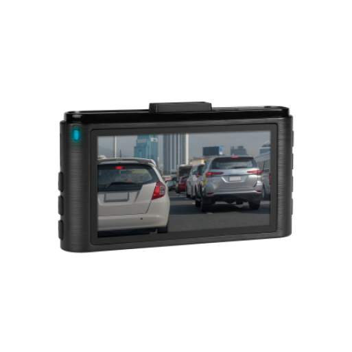 Full HD Front & Rear Dash Camera with 3.0" IPS Screen, Wi-Fi and Reversing Camera