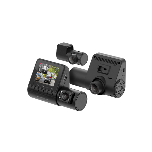 QHD Discreet Barrel Dash Camera with inbuilt GPS & Wi-Fi Dash Camera 