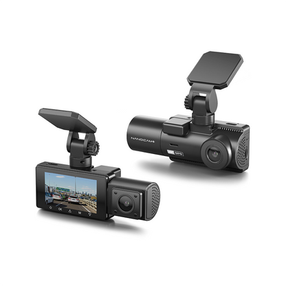 3-Channel DVR with 4K Front, 1080p In-Cabin Cameras and GPS